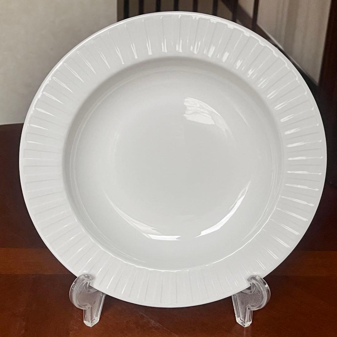 【レア美品】英国製　ウェッジウッド★ナイト＆デイ★大きな深皿　5枚