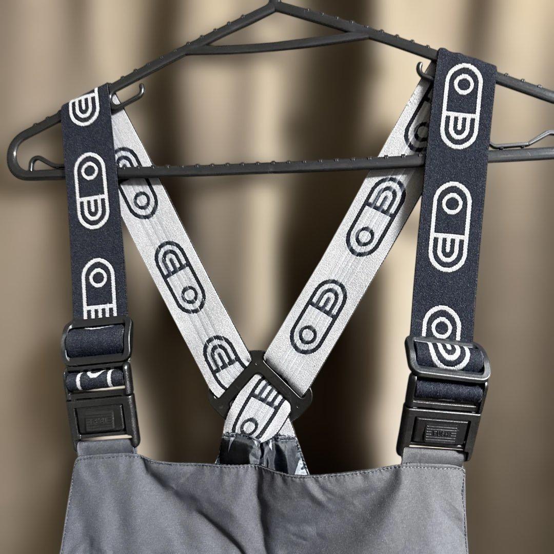 美品 AIRBLASTER スキー・スノーボードウェア ビブパンツ ブラウン L