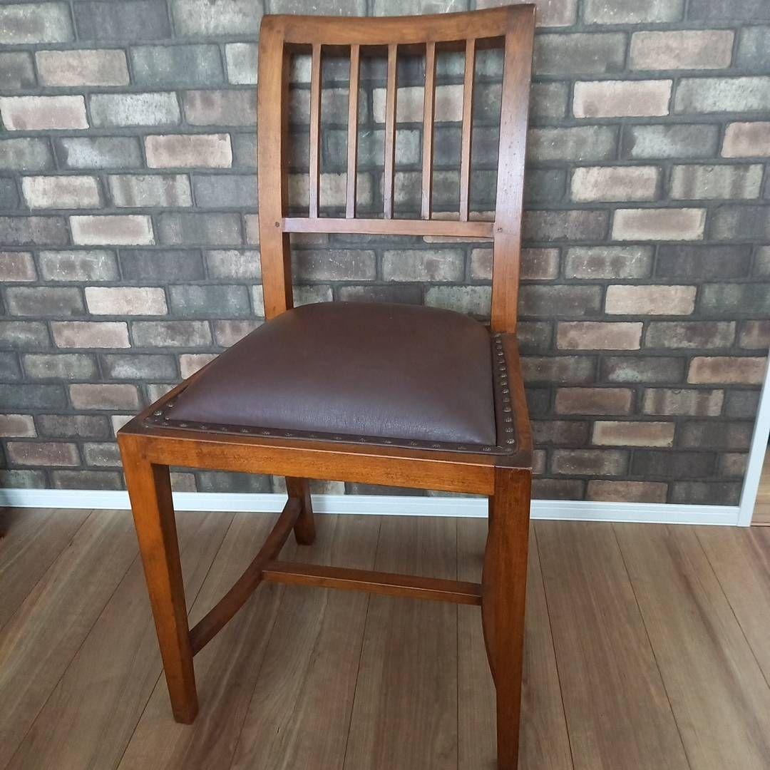 アジアン　家具職人　チーク無垢材　本革　ヴィンテージ