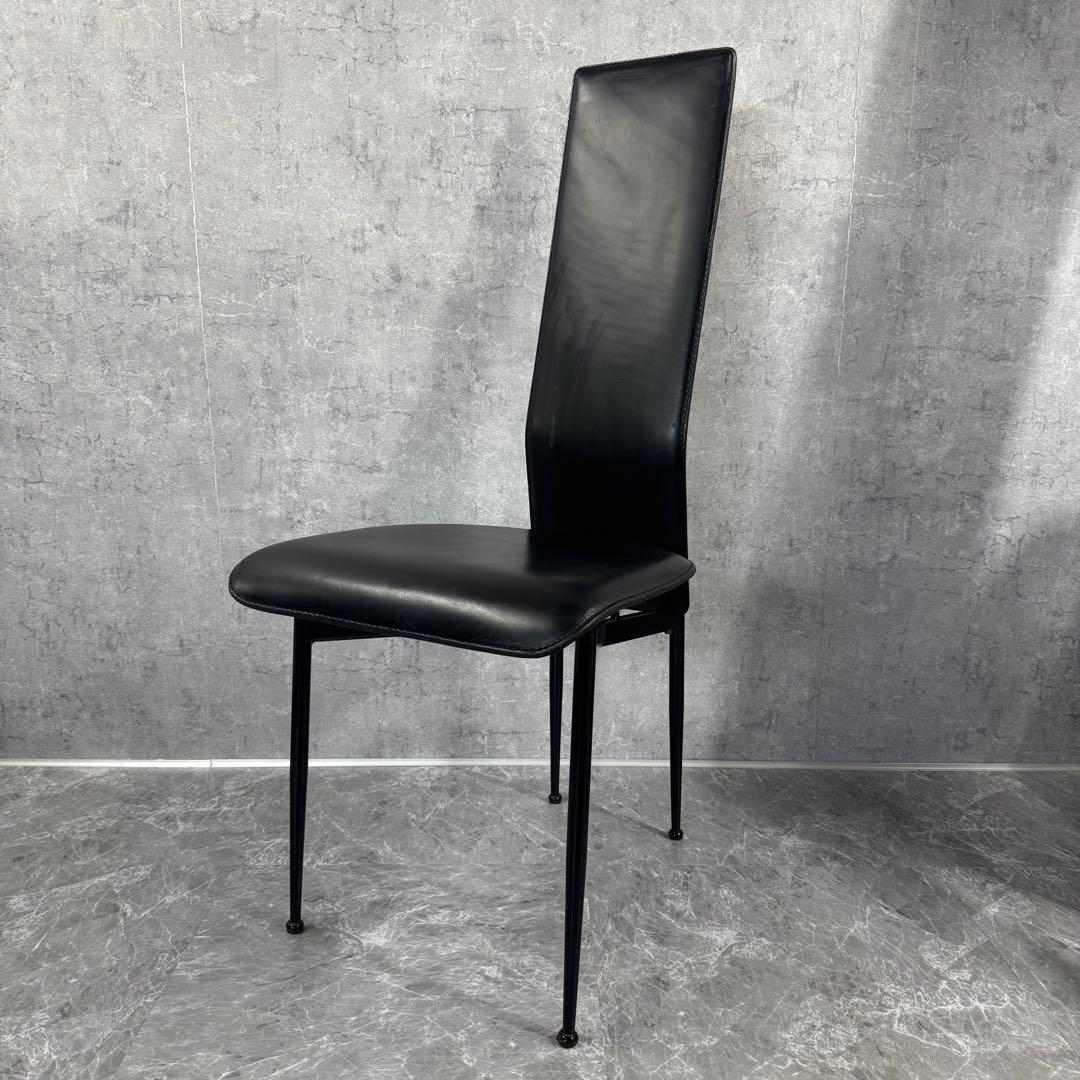 イタリア製 ACTUS fasemハイバックチェア 本革