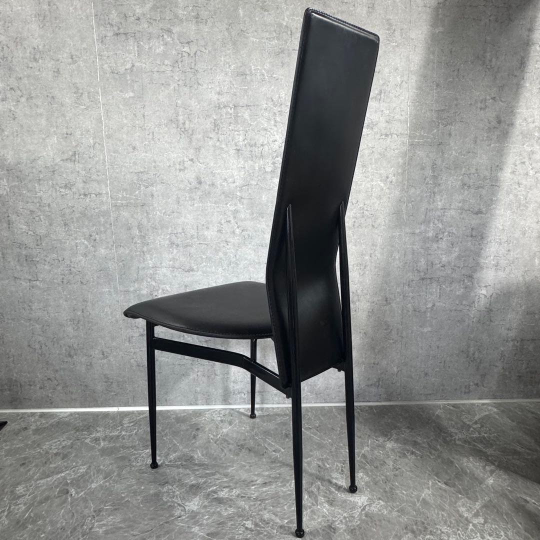 イタリア製 ACTUS fasemハイバックチェア 本革