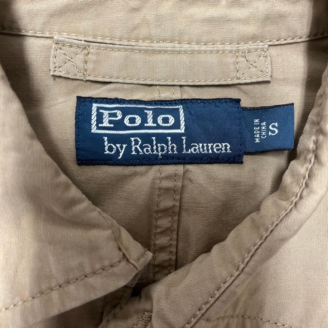 メンズS 90s ポロバイラルフローレン スイングトップ ベージュ