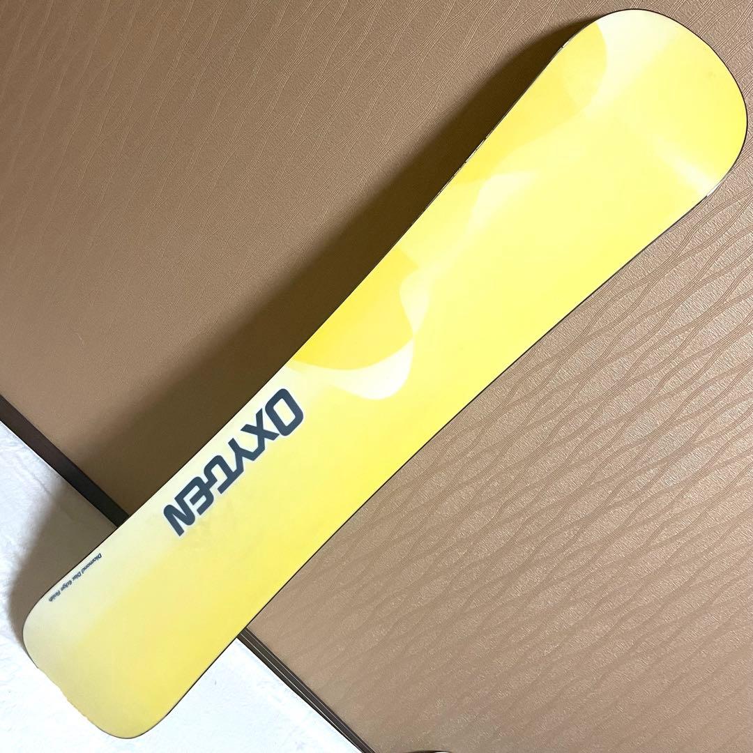 【早い者勝ち】OXYGEN オキシジョン スノーボード 139cm 黄