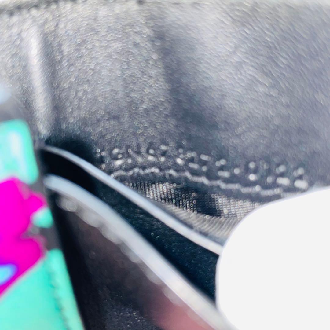 専用SAINT LAURENT サンローラン　3つ折り財布　フラワープリント