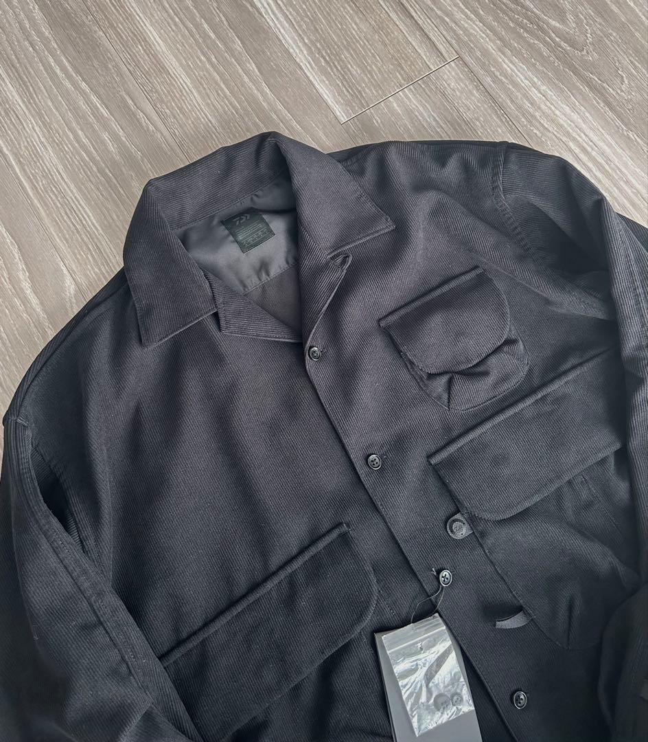 【タグ付美品】DAIWA PIER39 TECH CORDUROYセットアップ黒
