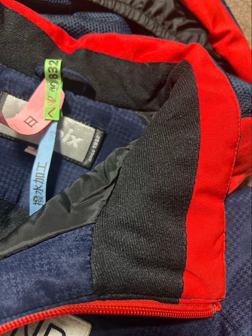 Phenix スキーウェア 140 ネイビー/レッド