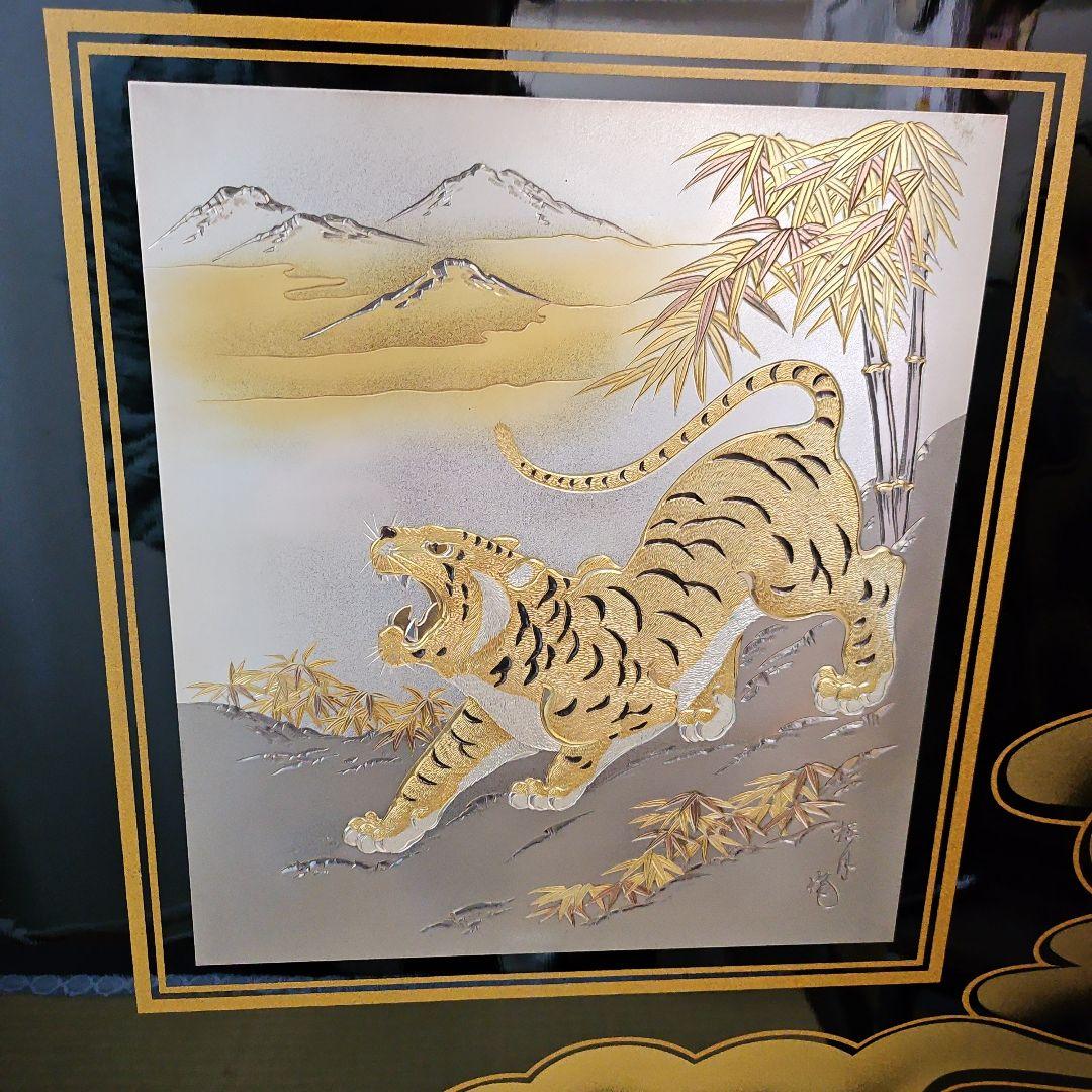 鎧兜　台座と屏風のセット