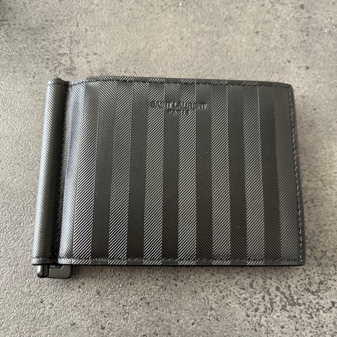 サンローラン　マネークリップ財布