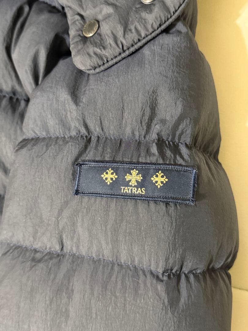 タトラス ポルテアマ ダウンコート　M ダークネイビー