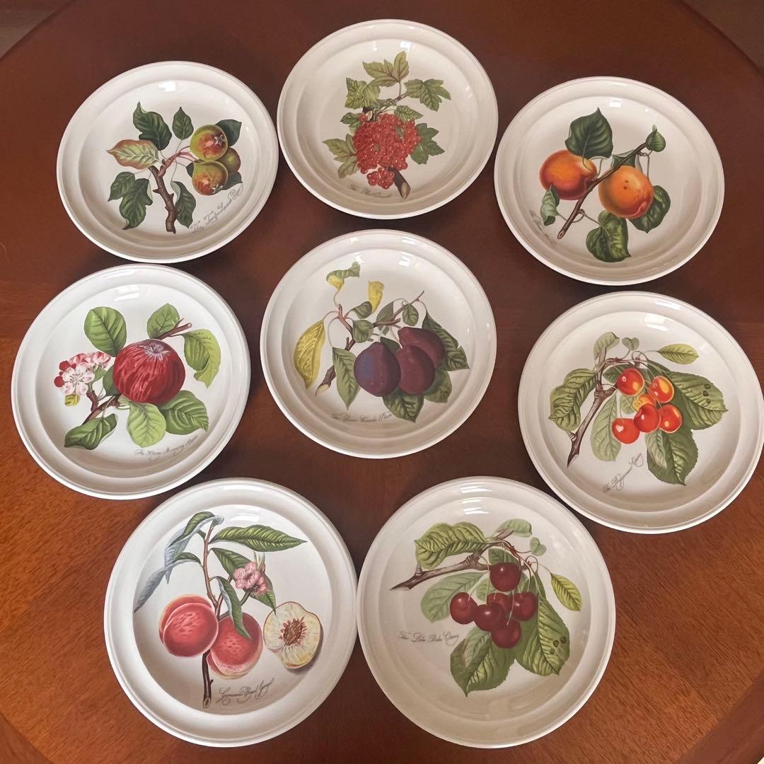 【美品】英国製　ポートメリオン★ポモナ★ケーキ皿　８枚
