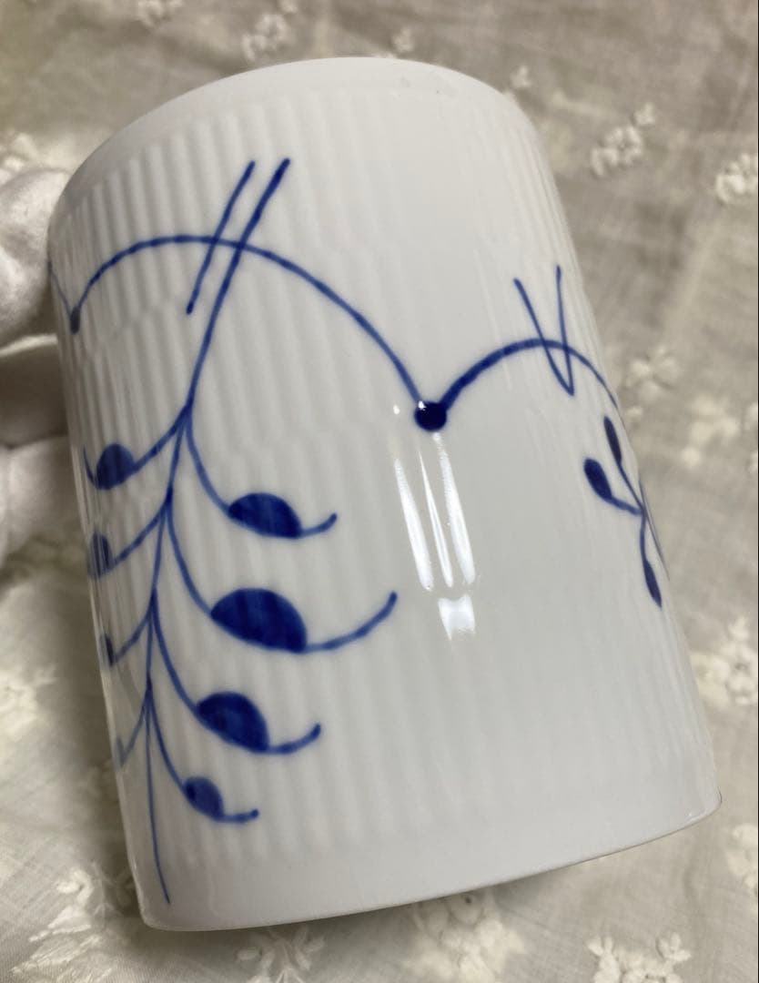 ロイヤルコペンハーゲン ブルーフルーテッドメガ　クッキージャー