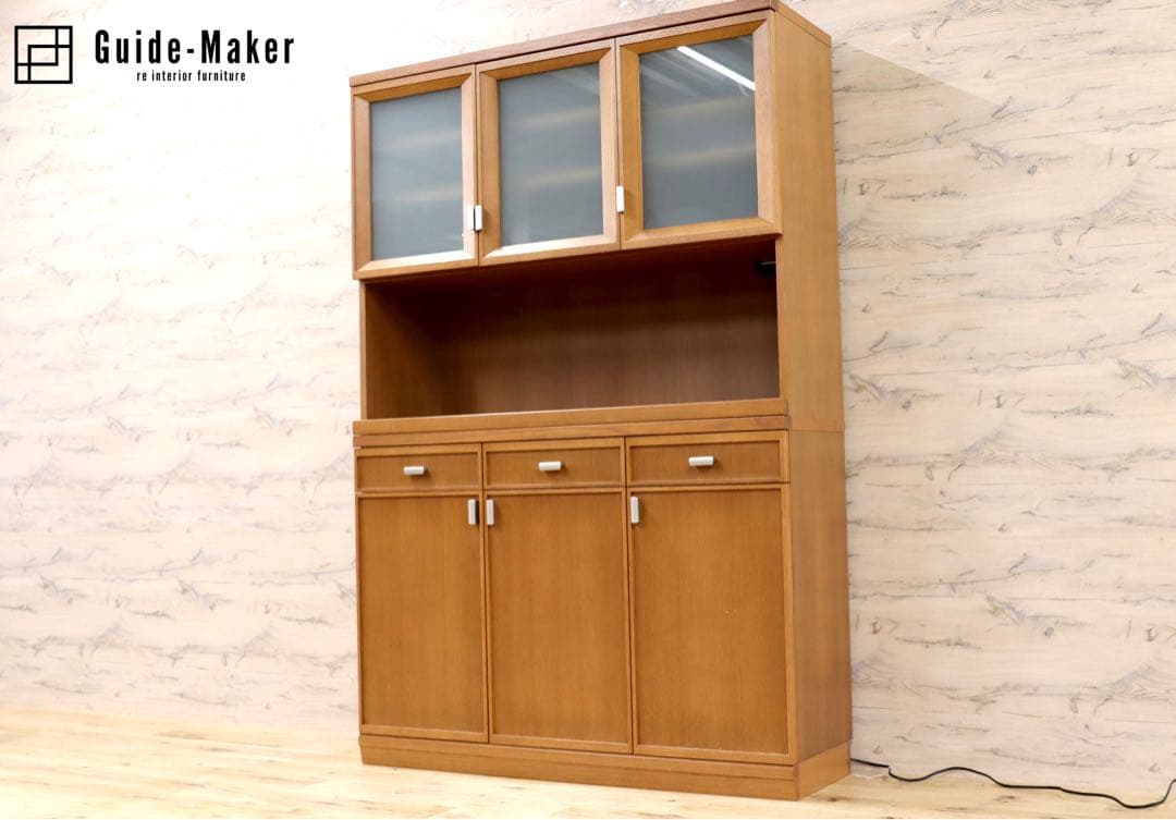 GMFH395○シラカワ / shirakawa 食器棚 キッチンボード キャ