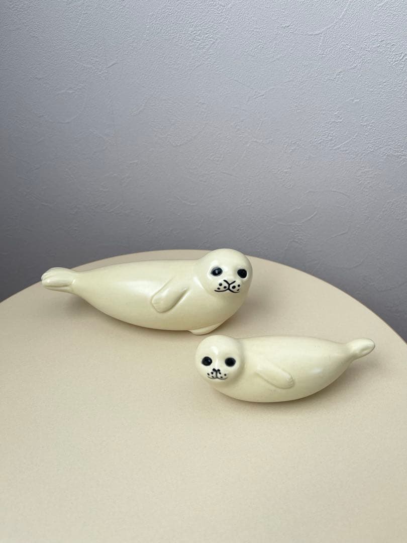 リサラーソン アザラシ　親子セット