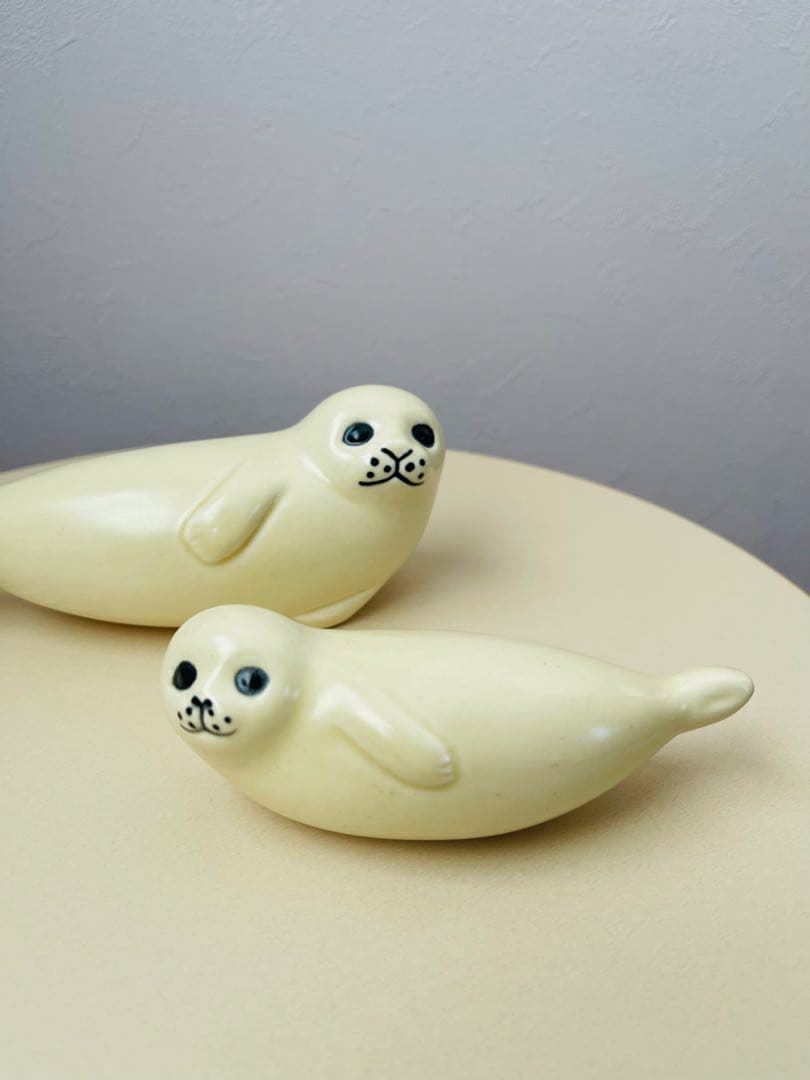 リサラーソン アザラシ　親子セット