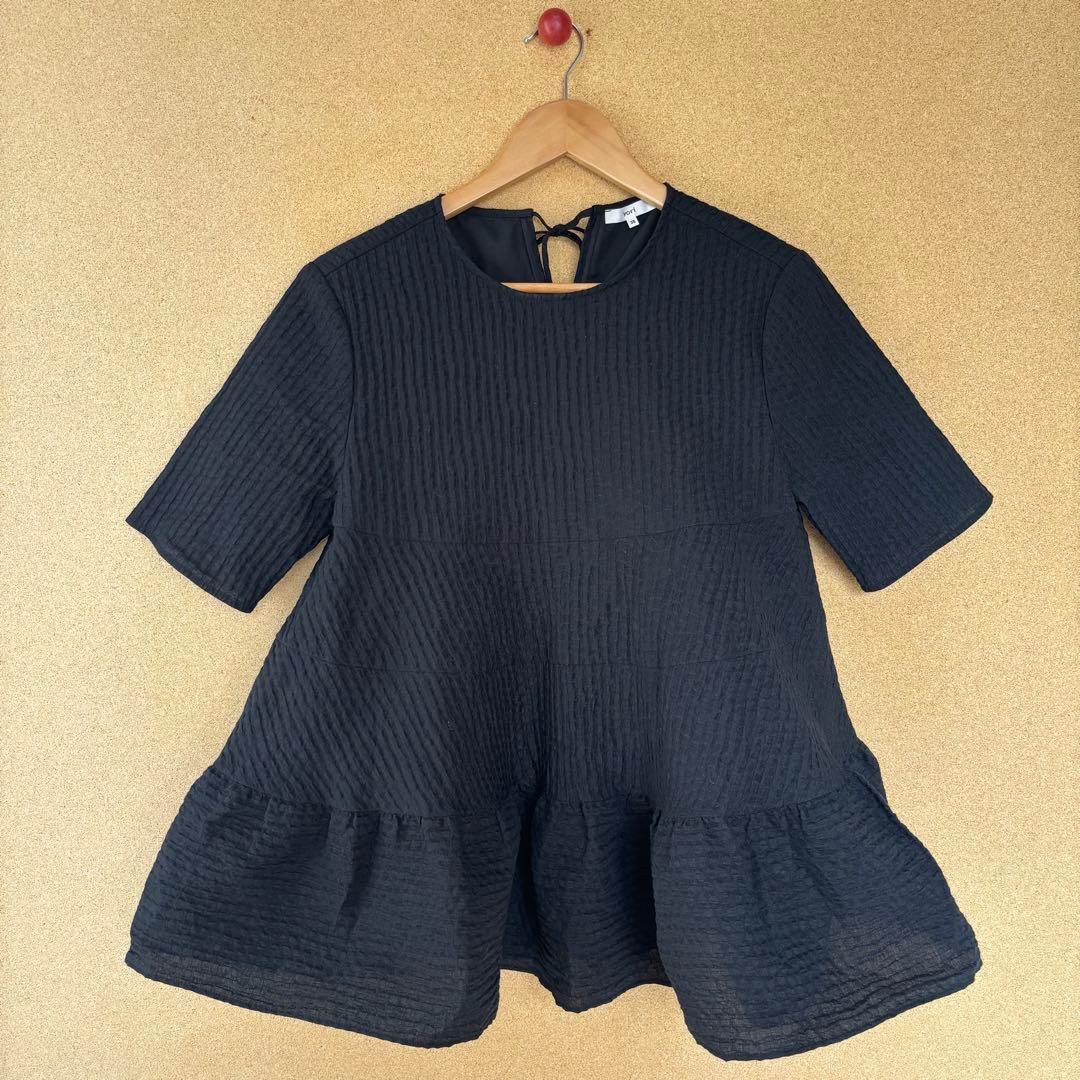 yori ヨリ フクレティアードブラウス 38