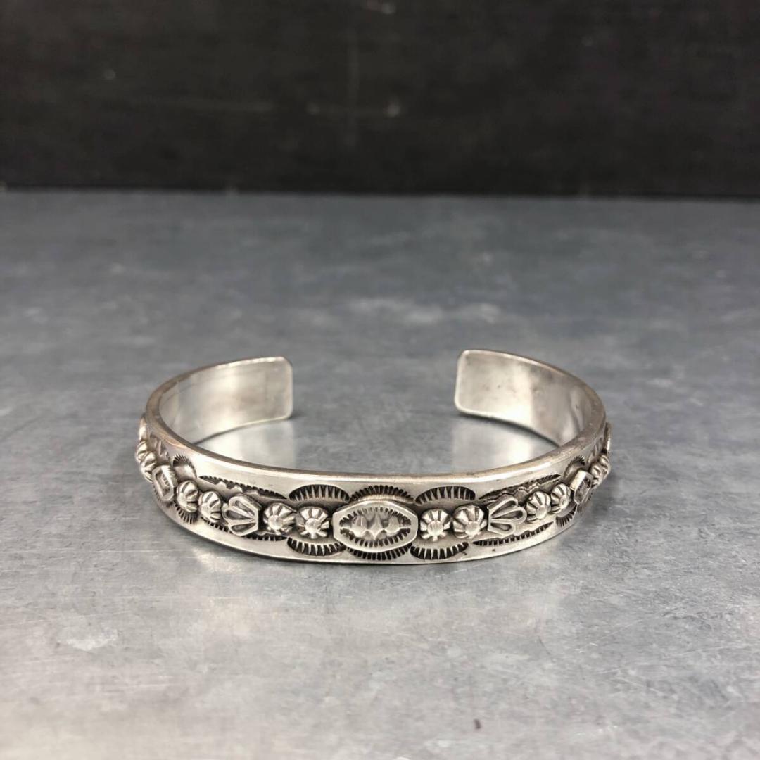 GQ2583◇Navajo : R.TOM STERLING SILVER