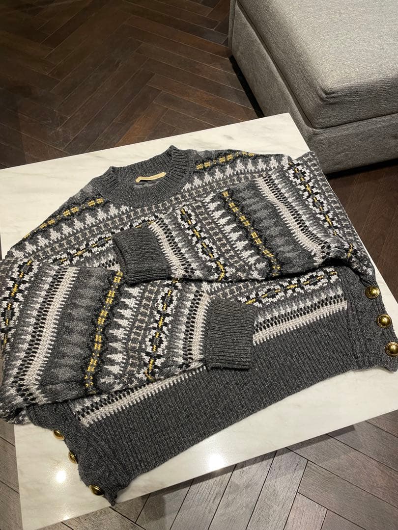 Curensologyカレンソロジー 22AWフェアアイルニット　セーター 長袖