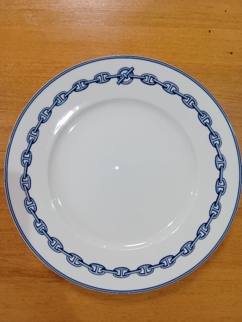 エルメス 大皿 プレート シェーヌダンクル 27.5㎝ HERMES