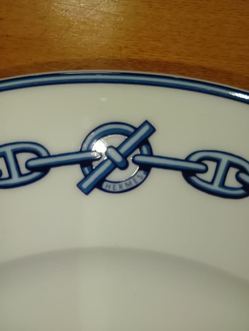 エルメス 大皿 プレート シェーヌダンクル 27.5㎝ HERMES