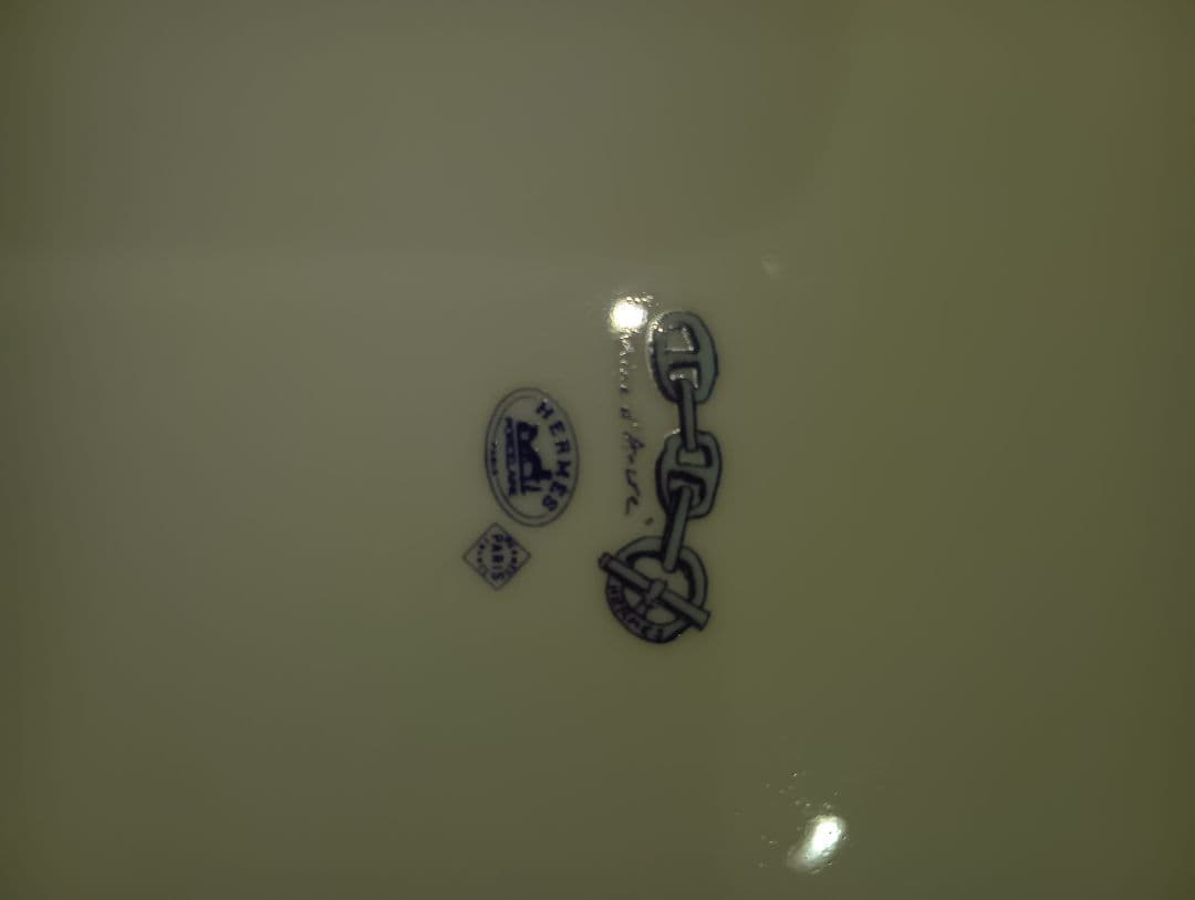 エルメス 大皿 プレート シェーヌダンクル 27.5㎝ HERMES