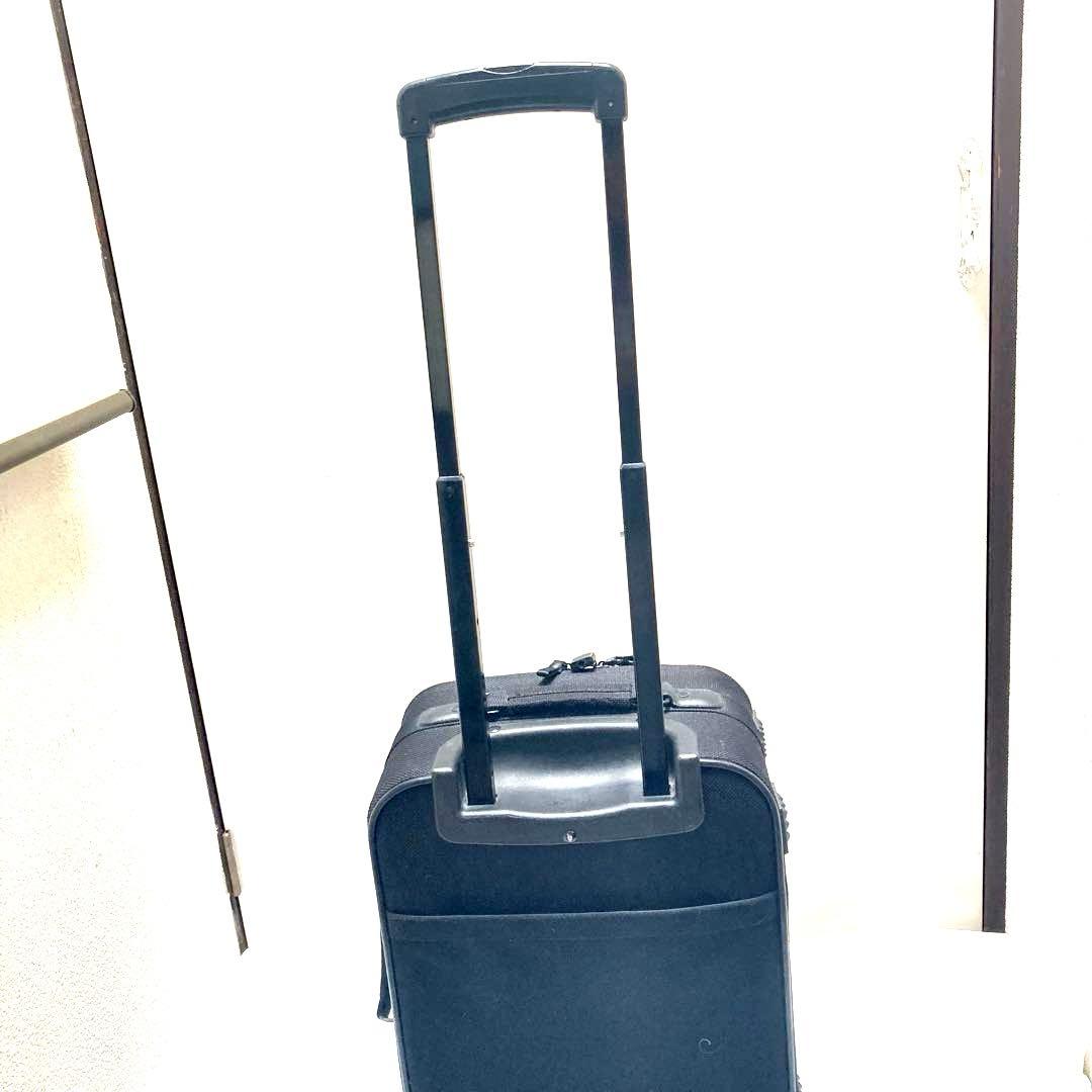 SWANY スワニー 四輪 座れる 機内持ち込み可　キャリーケース ブラック