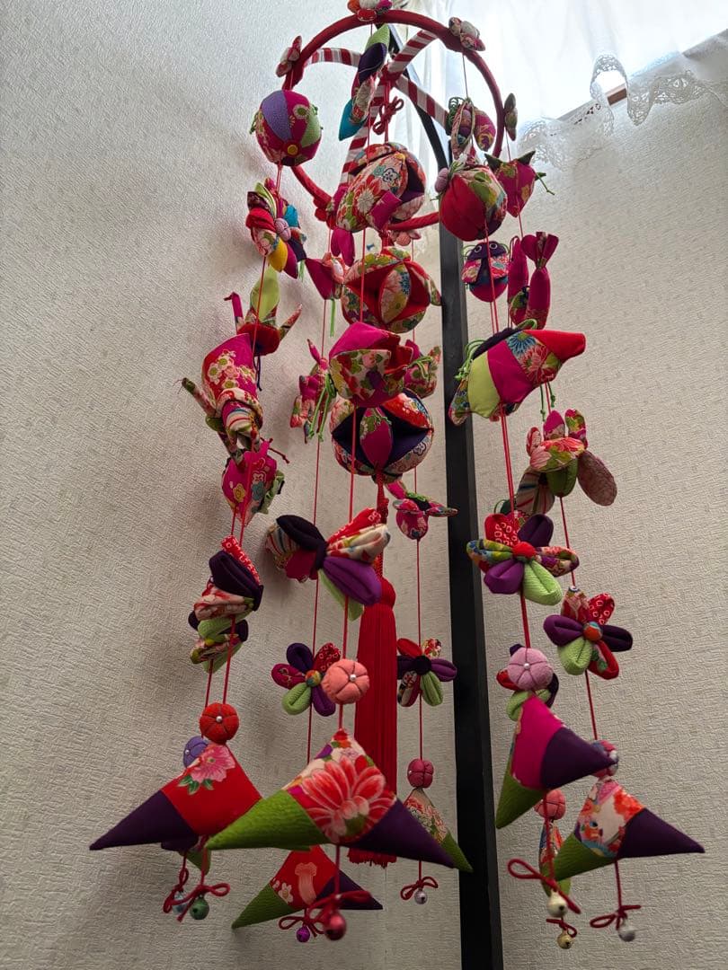 ひな祭　吊るし飾り5段