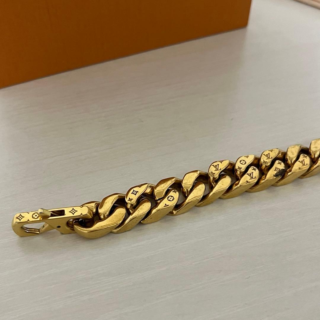 LOUIS VUITTON チェーンリンクス モノグラム ブレスレット