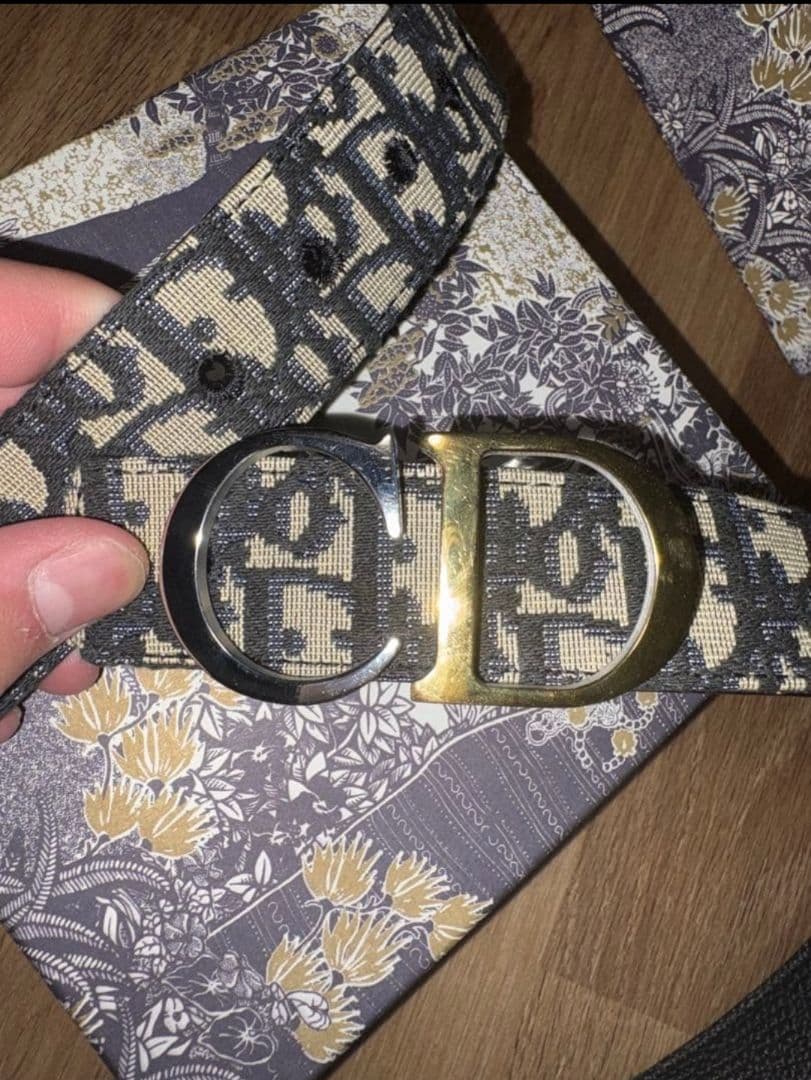 Dior モノグラム ベルト
