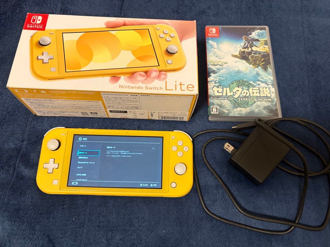 Nintendo Switch Lite イエロー ゼルダ付き