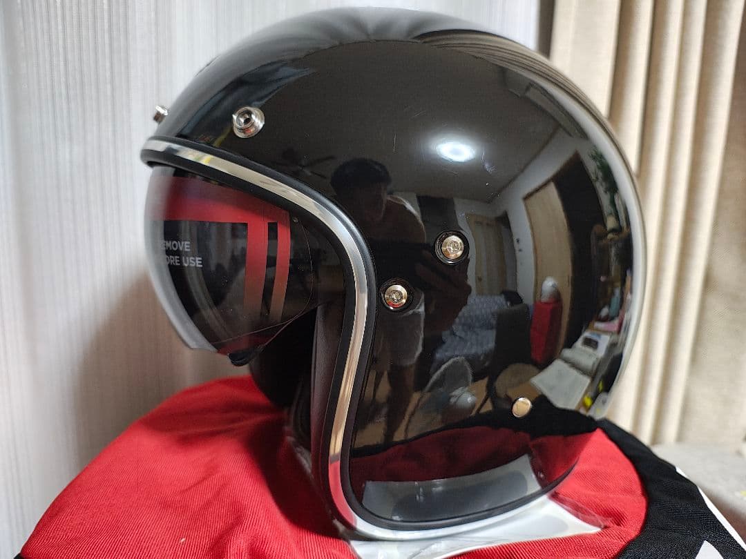 SHIRO ジェットヘルメット ブラック