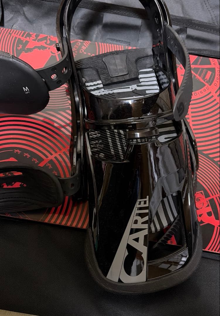 スノーボード　板　153 ローム　ロッカー　バートン　ビンディング　2点セット