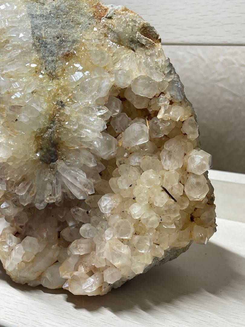 天然水晶クラスター2.4kg