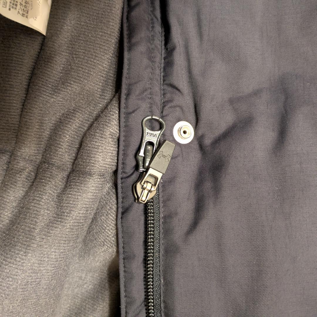 【美品】アンダーアーマー ベンチコート UA Long Coat 　L