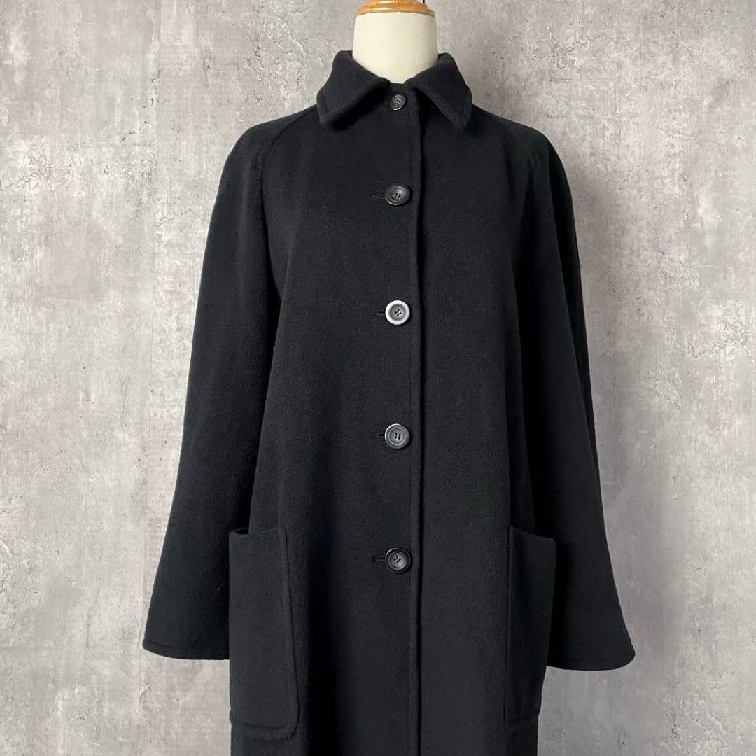 【最高級】MAXMARA 白タグ バージンウール ロングコート イタリア製 40