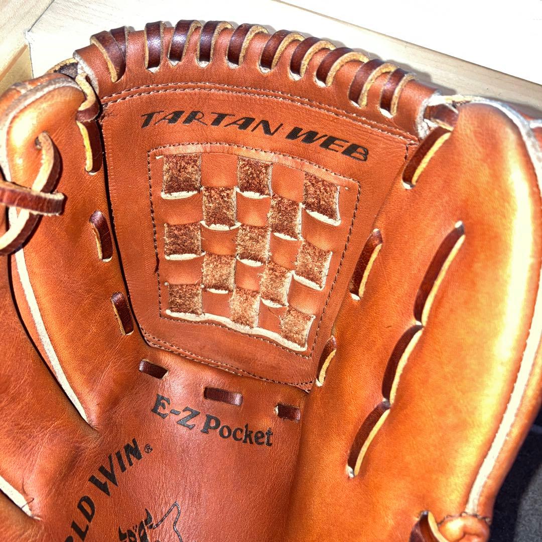 ミズノ ワールドウィン 投手用グローブ 近鉄・阿波野モデル