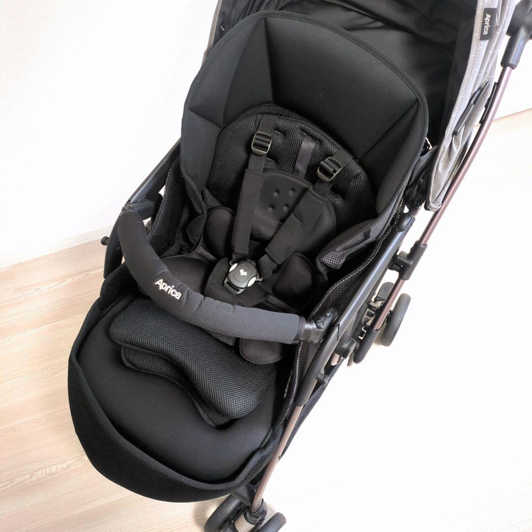 未使用級 アップリカ ベビーカー オプティアクッショングレイス 最上位モデル