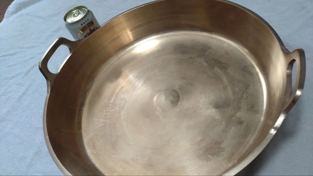 砲金　天ぷら鍋　すき焼き鍋