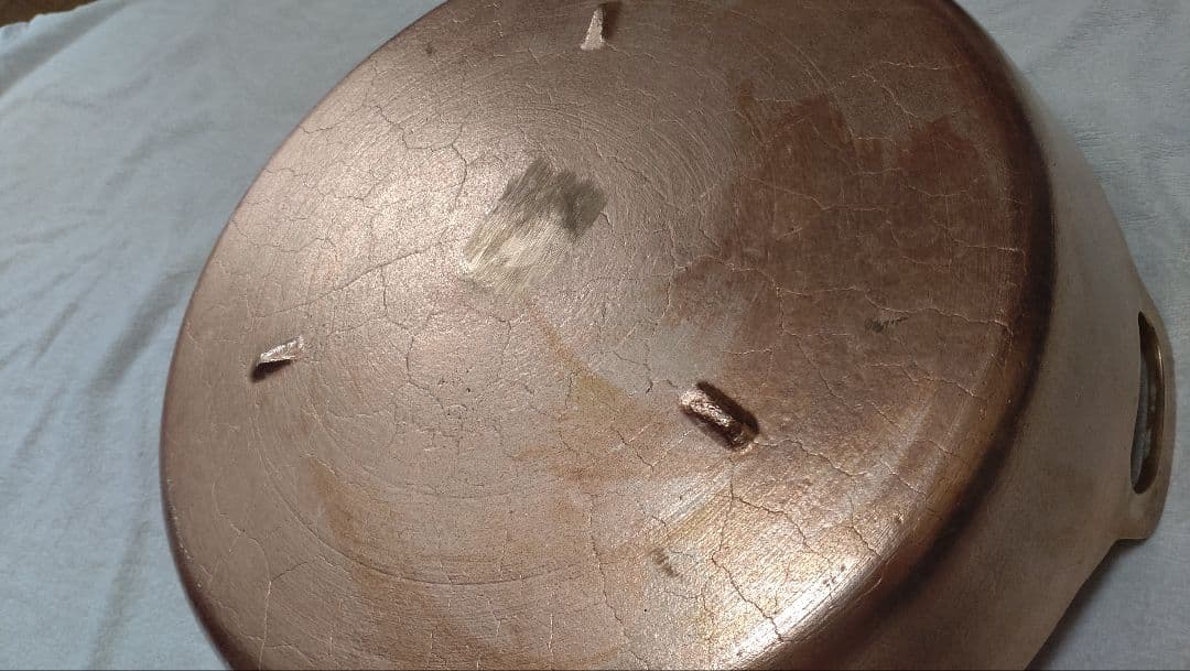 砲金　天ぷら鍋　すき焼き鍋