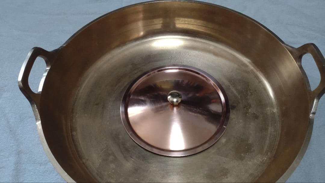 砲金　天ぷら鍋　すき焼き鍋