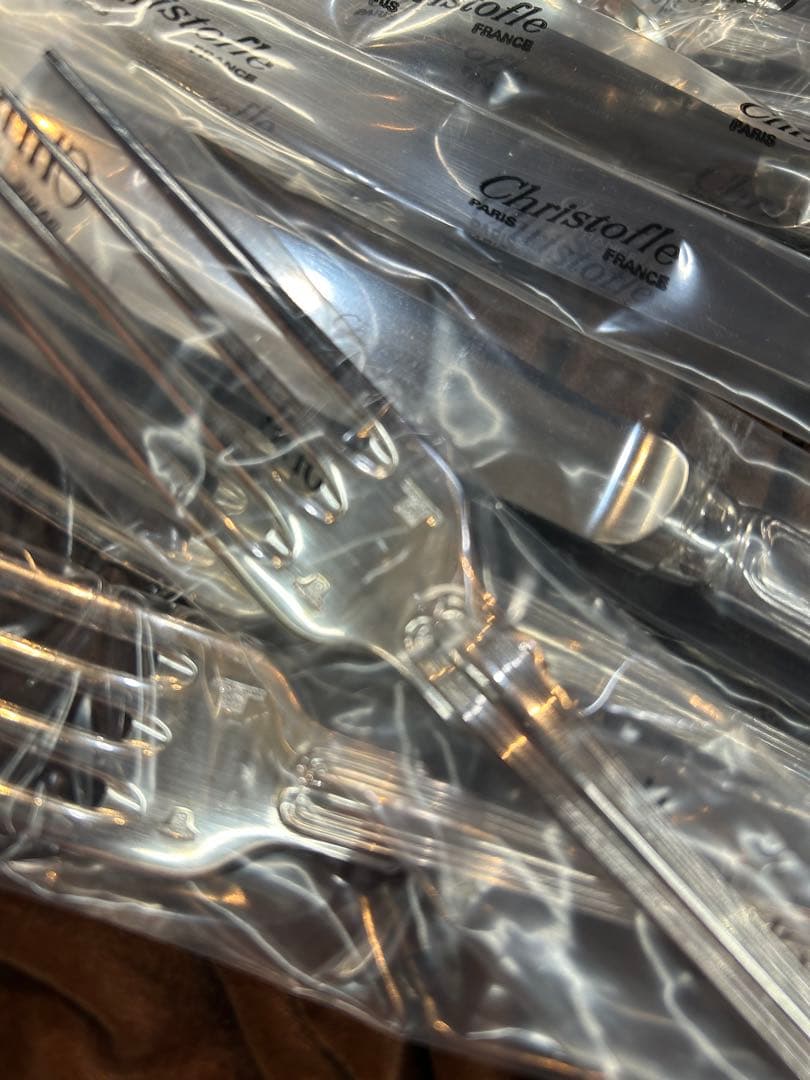 クリストフル　銀製品　カトラリー　ポートロイヤル　9本セット　新品