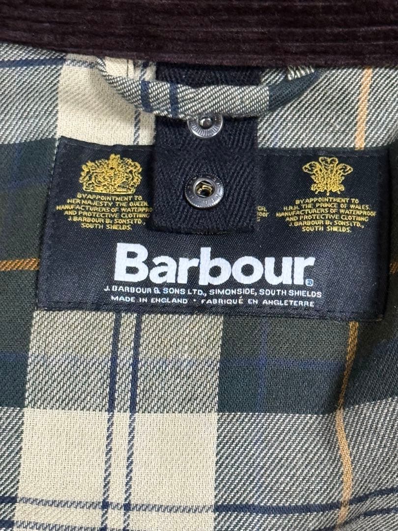 Barbour バブアーオイルドジャケット サイズ36 ビデイルSL