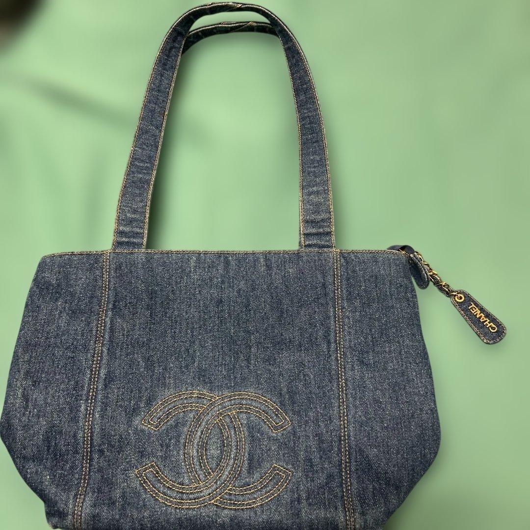 ビンテージCHANEL デニム トートバッグ