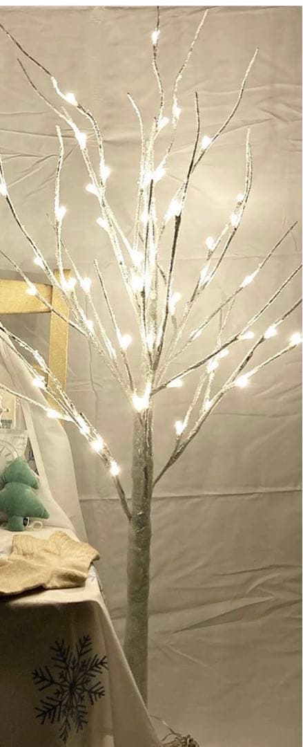 クリスマスツリー  シルバーツリー 新品未使用品