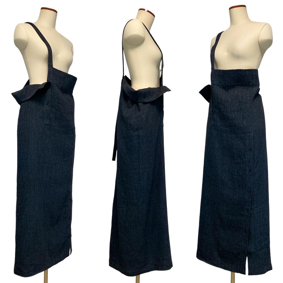 LIMI feu リミフゥHerringbone Skirt チャコール2