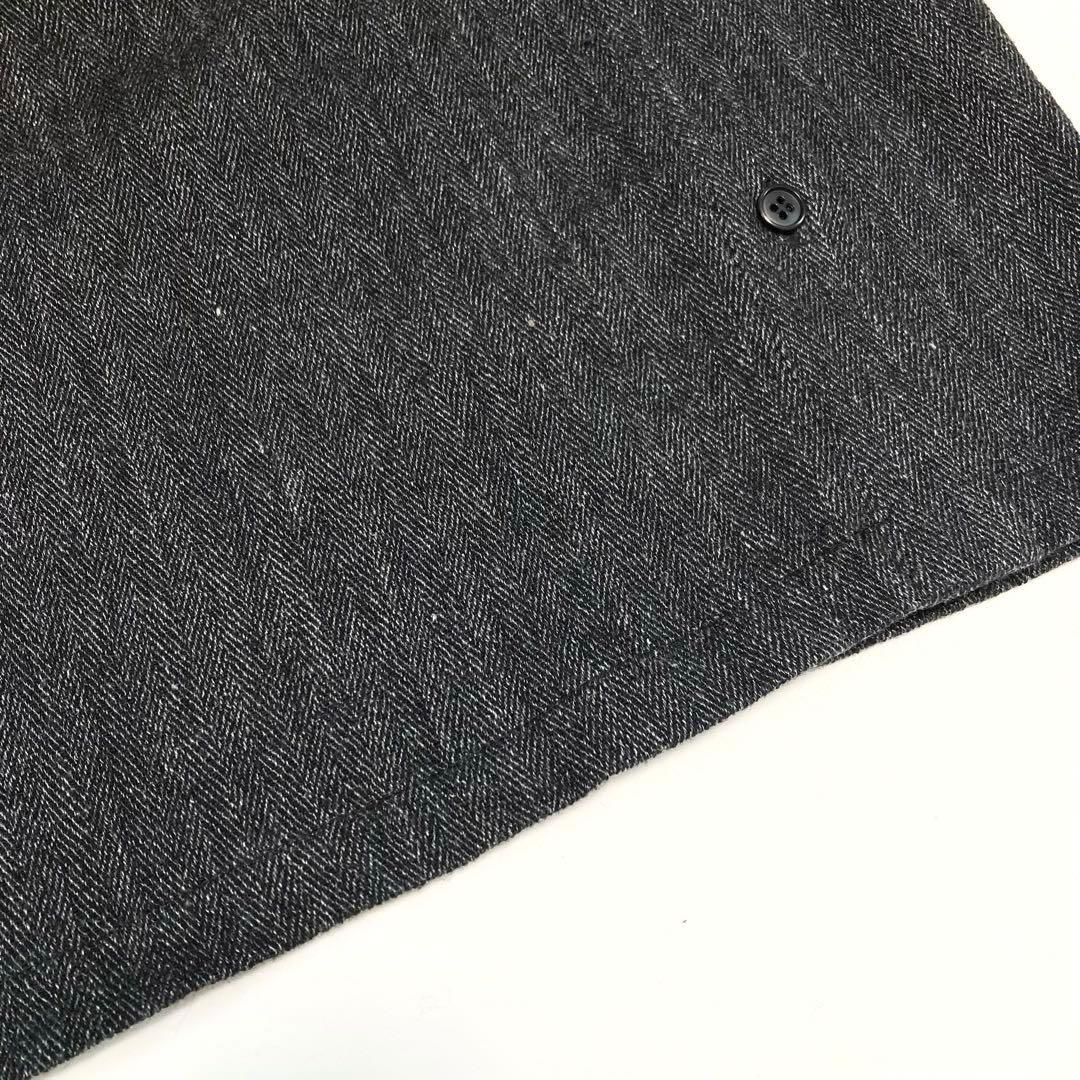 LIMI feu リミフゥHerringbone Skirt チャコール2
