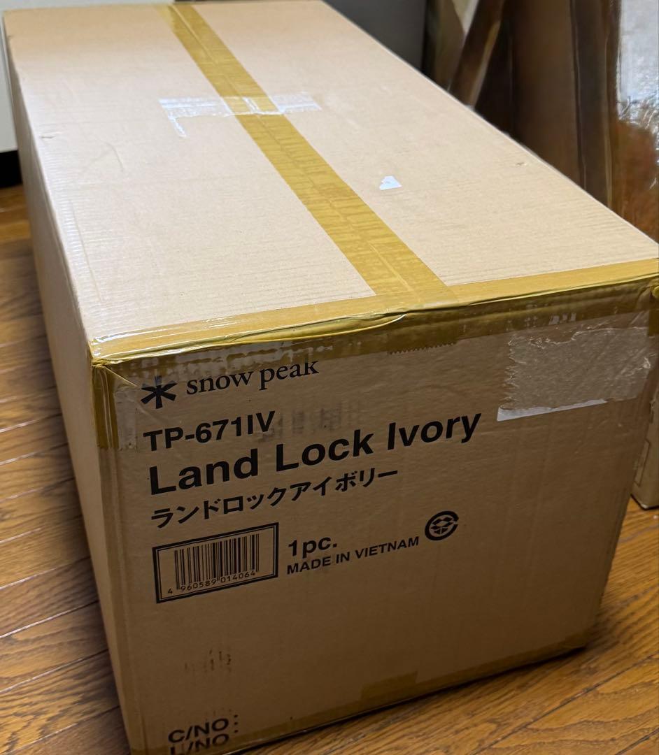 スノーピーク ランドロックアイボリー TP-671IVPeak新品未使用
