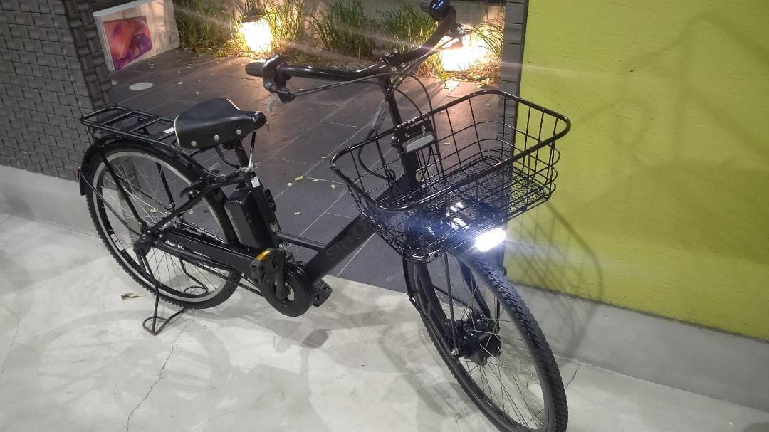 後期　ステップクルーズｅ　回生充電機能付き　電動自転車 ブリヂストン