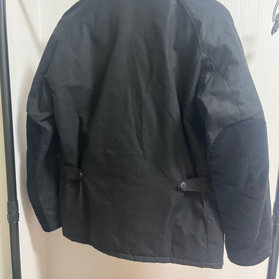 Barbour STRATHYRE WAX JACKETブラックジャケット S