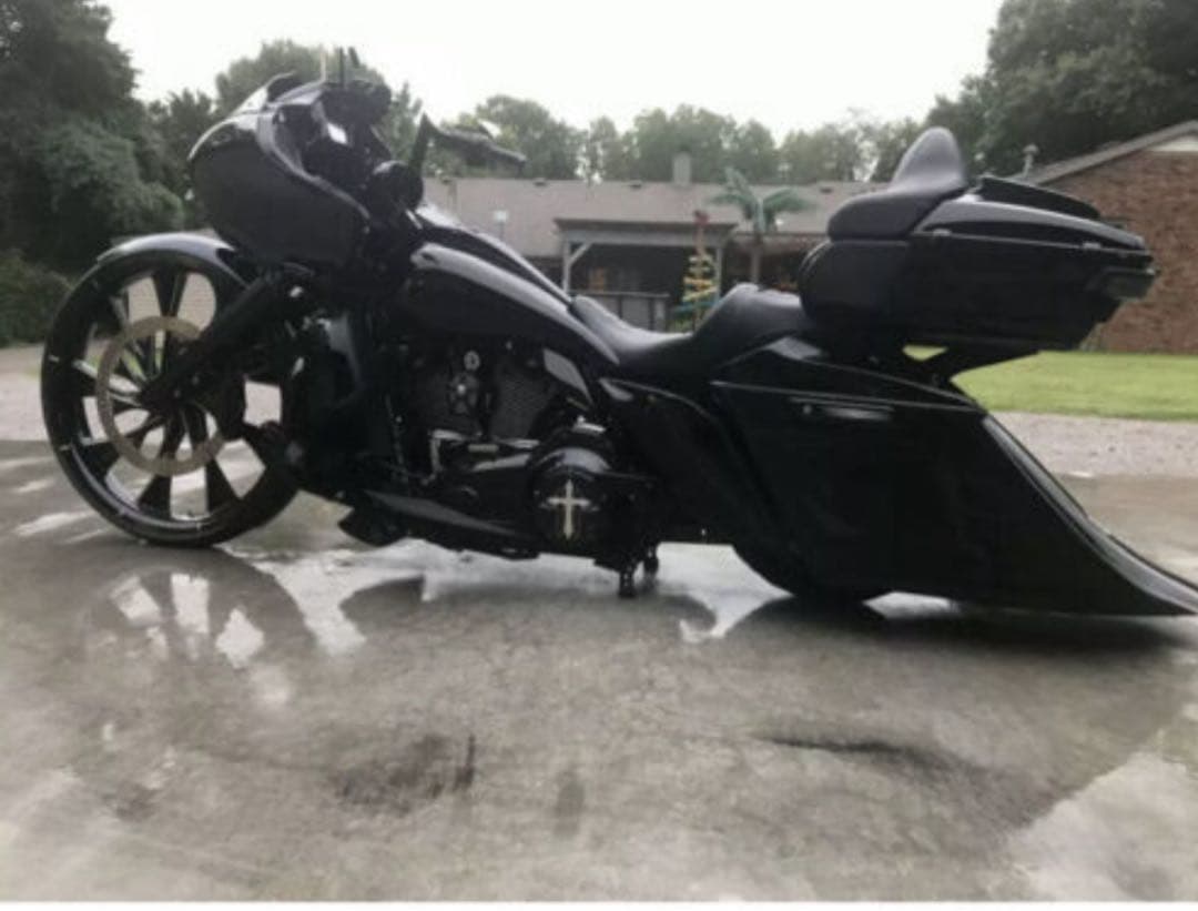 ツーリング1997-2008 バガーセット サドルバッグ＆リアフェンダー7-14