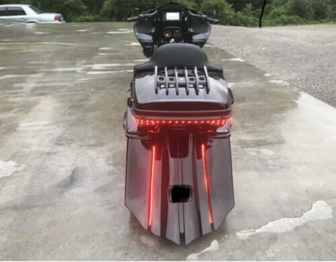 ツーリング1997-2008 バガーセット サドルバッグ＆リアフェンダー7-14